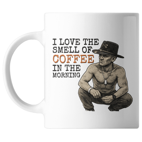I Love the Smell of Coffee In the Morning 15 Ounce Mug