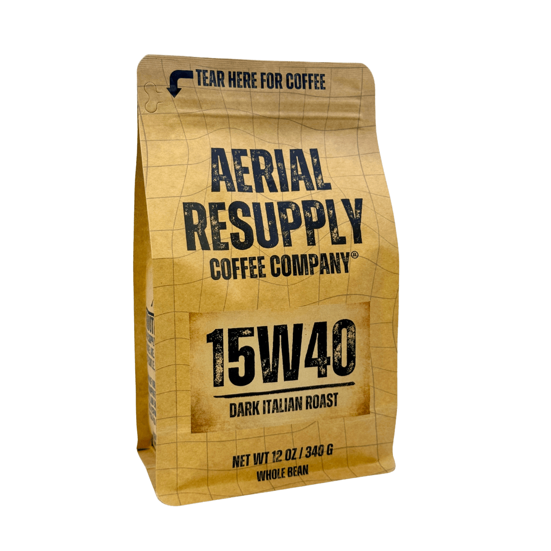 15W40 Dark Italian Roast Colombian Premium Coffee – Aerial