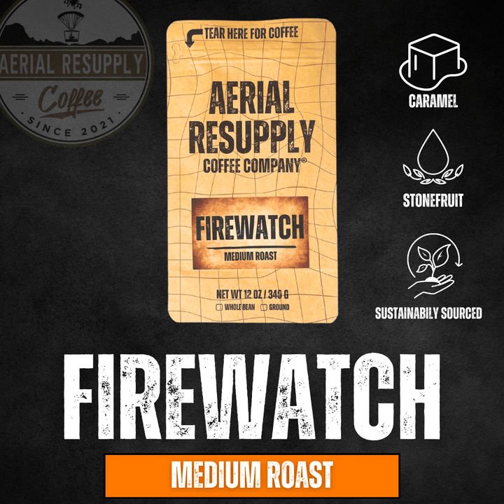 Firewatch Medium Roast Whole Bean Coffee