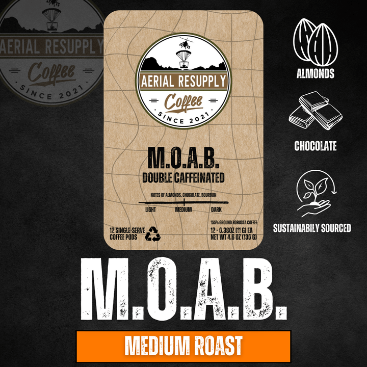 MOAB Double Caffeinated Medium Roast Kcup