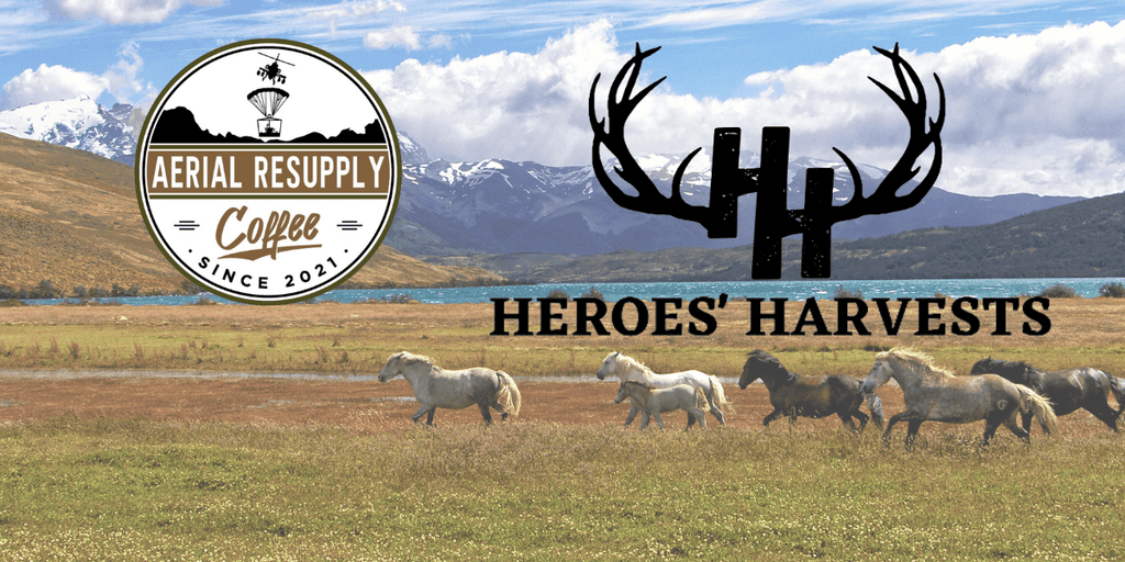 Aerial Resupply Coffee and Heroes Harvests Partnership Announcement