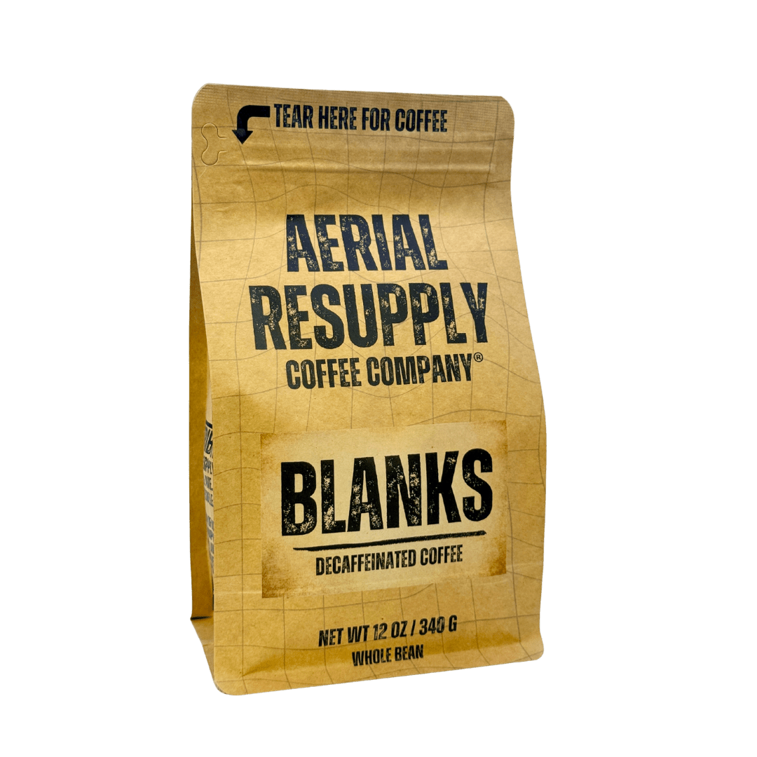 BLANKS Swiss Water decaf coffee bag
