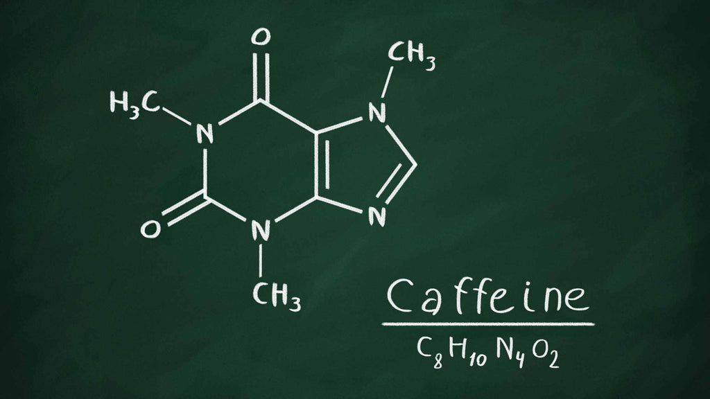 Caffeine chemistry symbol aerial resupply coffee