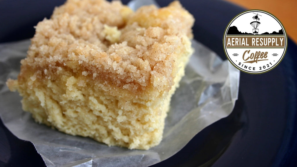 Coffee Cake with Aerial Resupply Coffee