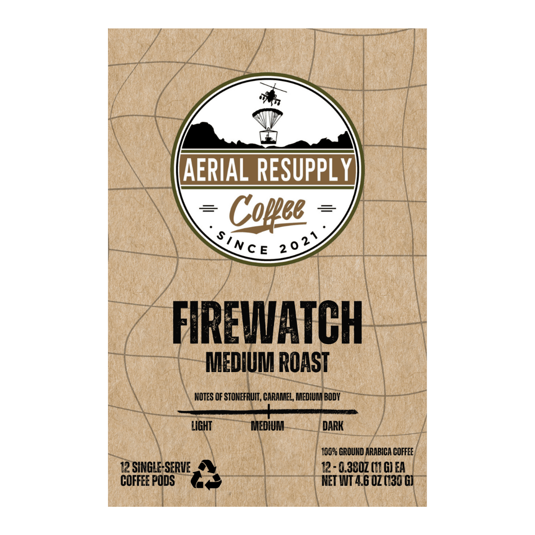 Fire Watch medium roast K-Cup pods