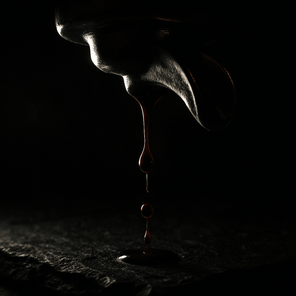Over-extracted espresso dripping from portafilter — bitter coffee causes explained