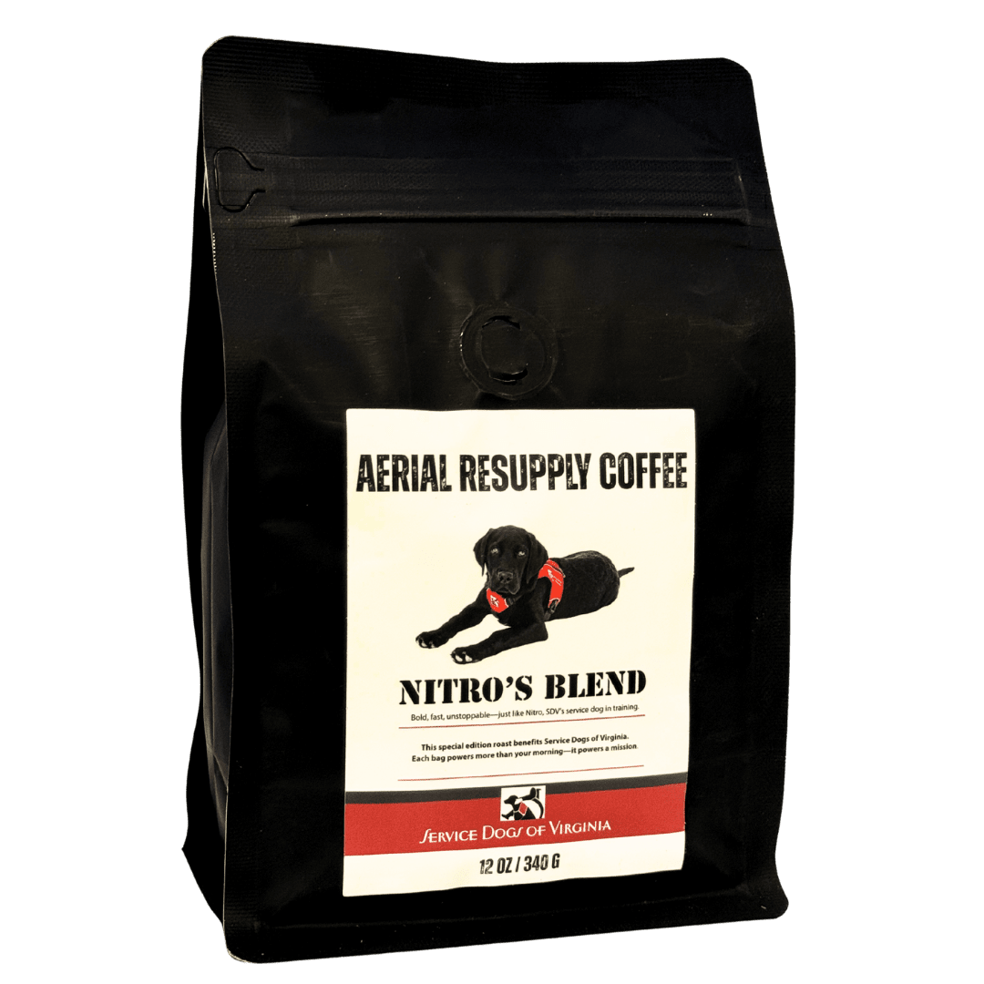 Nitro's Blend Service Dogs of Virginia Medium Roast Coffee