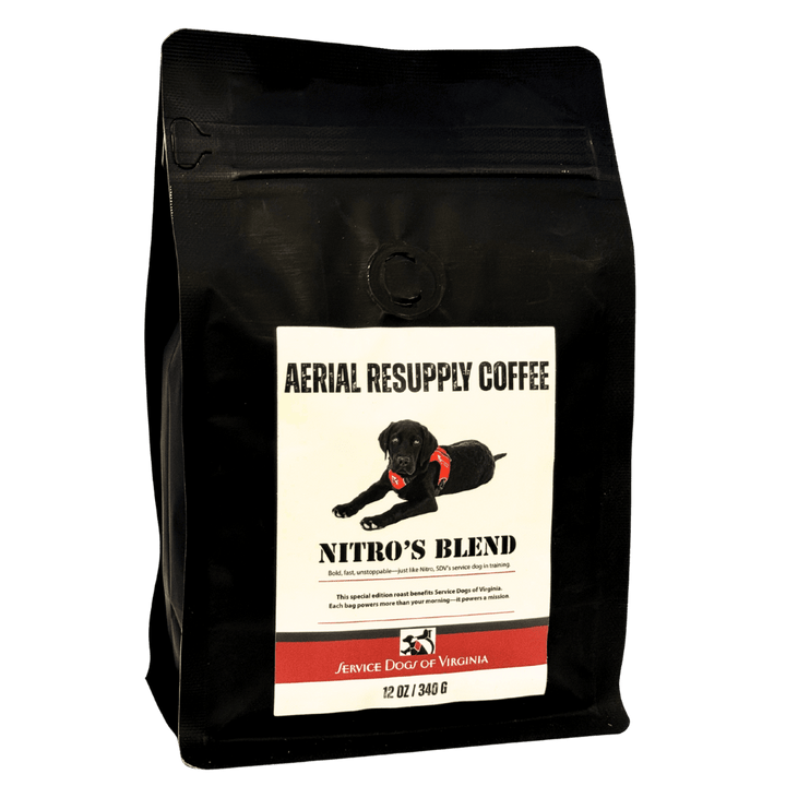 Nitro's Blend Service Dogs of Virginia Medium Roast Coffee