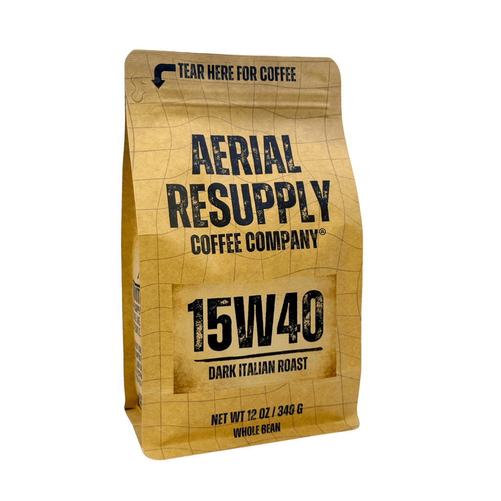 15W40 Dark Italian Roast Colombian Premium Coffee – Aerial