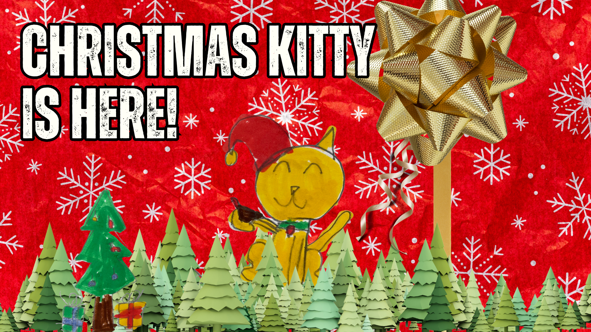 Christmas Kitty vanilla caramel dark rum coffee banner