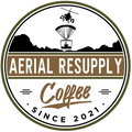 Aerial Resupply Coffee Logo Copyright Charlottesville Virginia Veteran-owned and operated