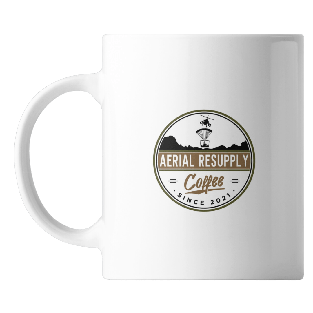 15 Ounce Company Logo Coffee Mug Aerial Resupply Coffee