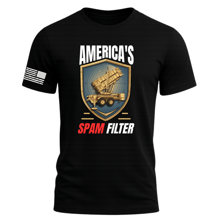 America's Spam Filter Patriot T-Shirt