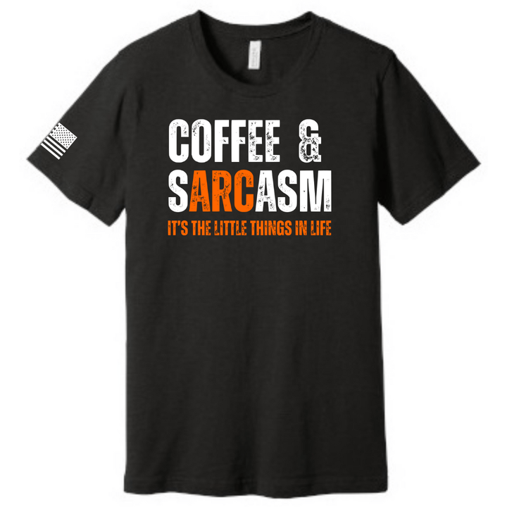 Coffee and Sarcasm T-shirt