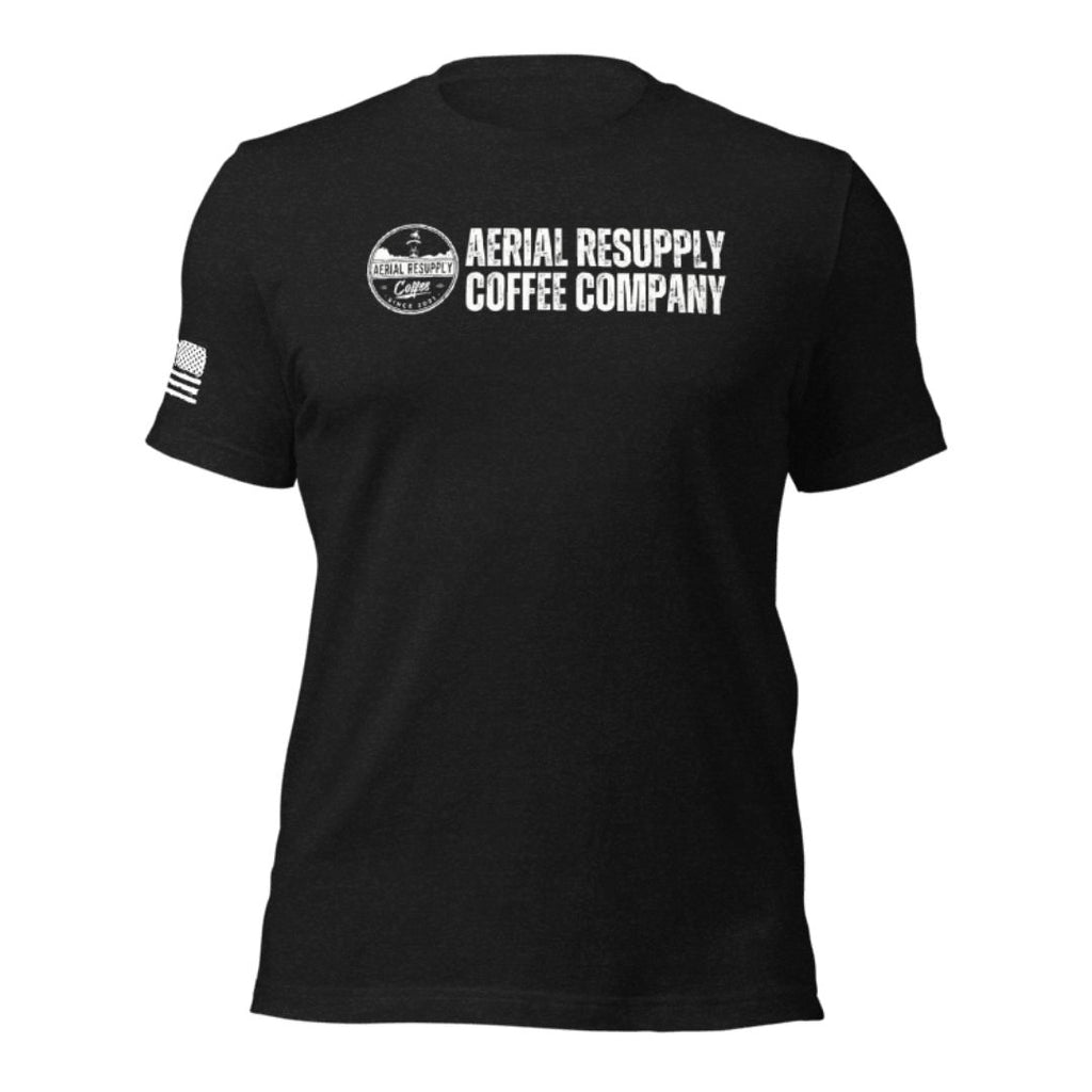 Aerial Resupply Coffee Company Logo T-Shirt