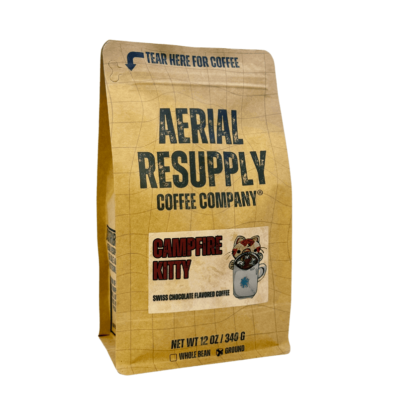 Campfire Kitty Swiss Chocolate Coffee - Aerial Resupply Coffee