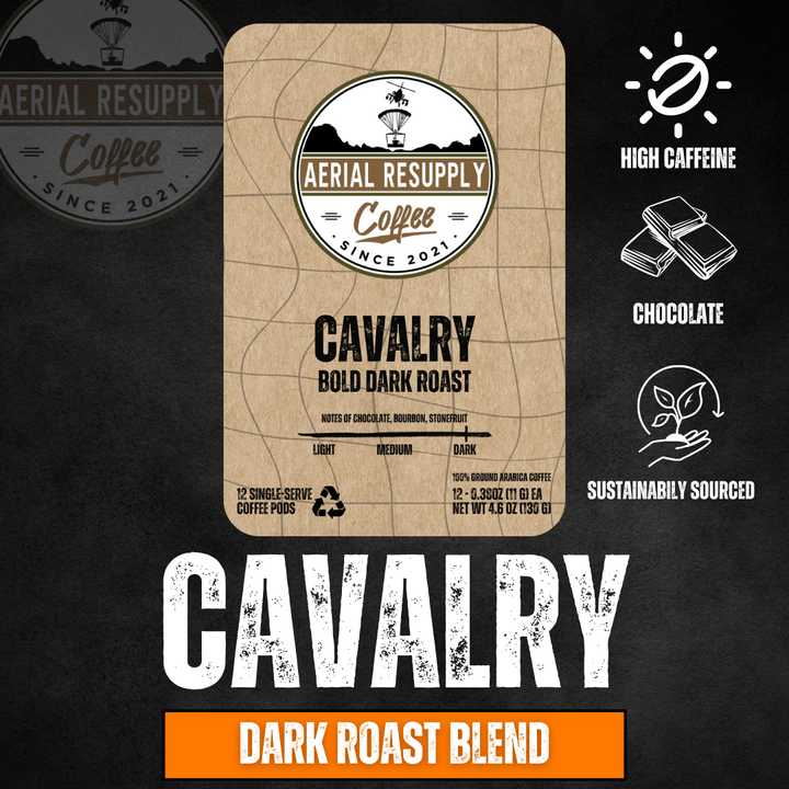 Cavalry Dark Roast Blend K Cups