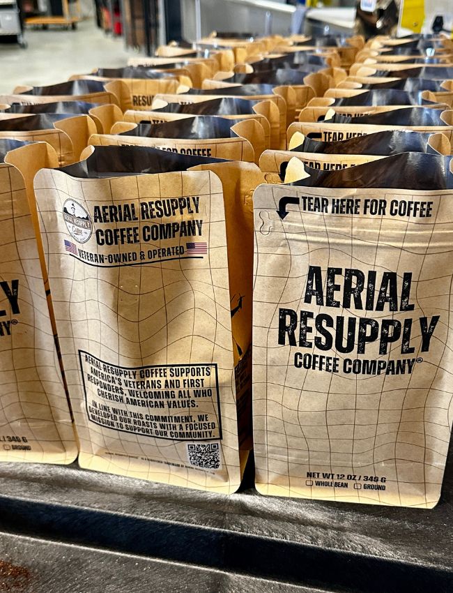 Aerial Resupply Coffee roast to order wholesale and toll roasting custom blends premium coffee for restaurants hospitality offices or wholesale customers. contact us today to learn more