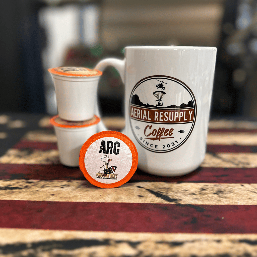 Chocolate Cherry Amaretto Coffee K Cups | Freedom Kitty – Aerial