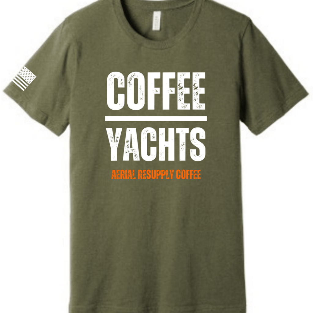 Coffee Over Yachts T-shirt