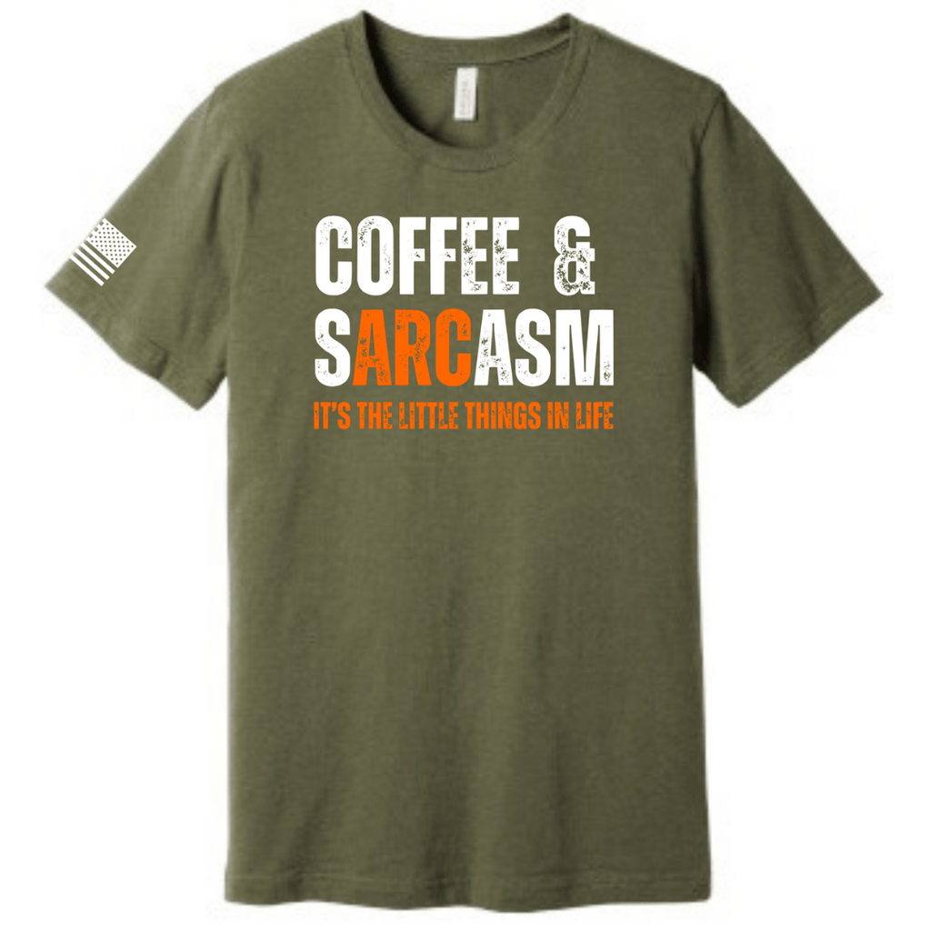 Coffee and Sarcasm T-shirt