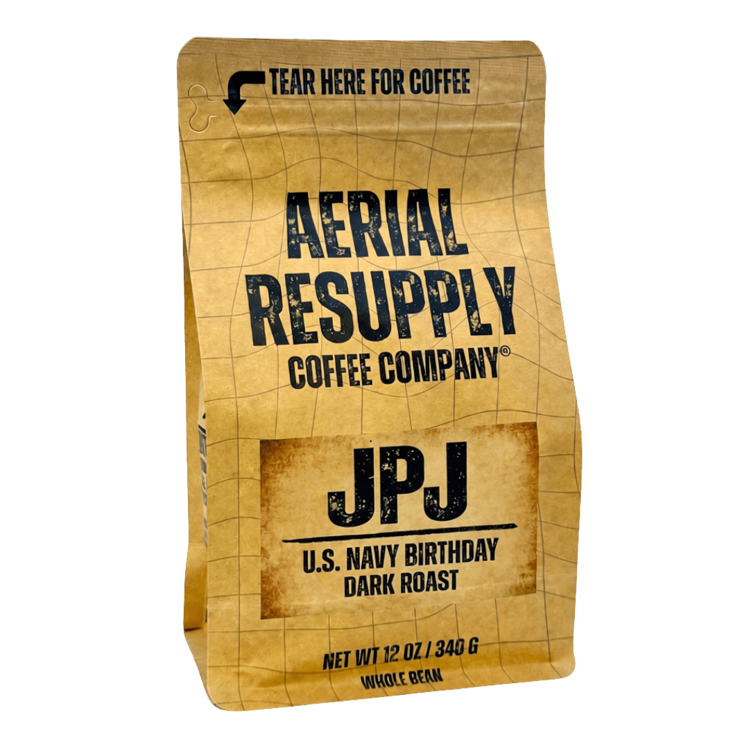 JPJ - US Navy Birthday Dark Roast Coffee | 12 Ounce Bag