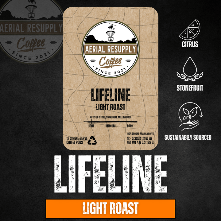 Lifeline Colombian Light Roast Single Serving K Cups