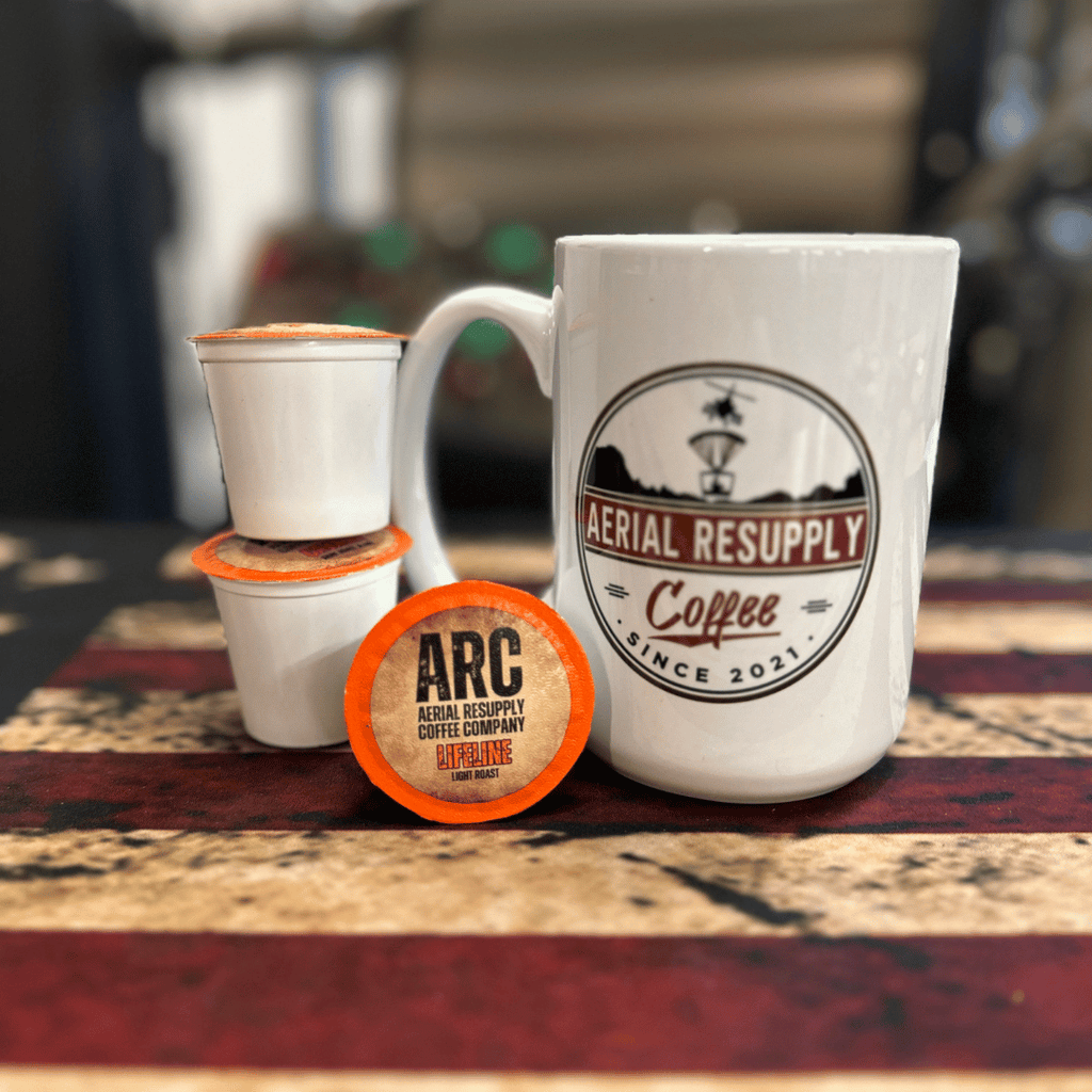 Lifeline Colombian Light Roast K-Cups – Aerial Resupply Coffee