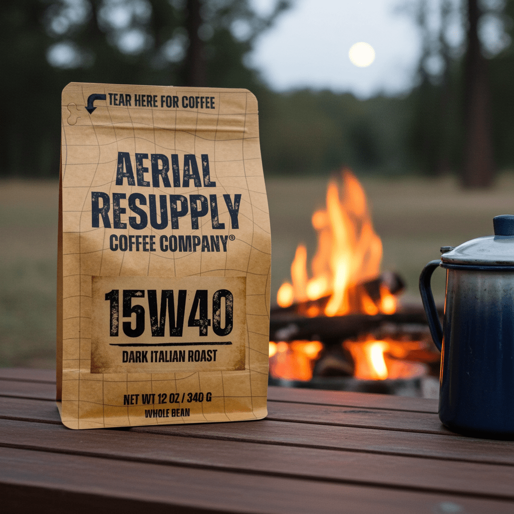 コーヒー Ariel 15W40 Dark Italian Roast Coffee | Aerial Resupply – Aerial