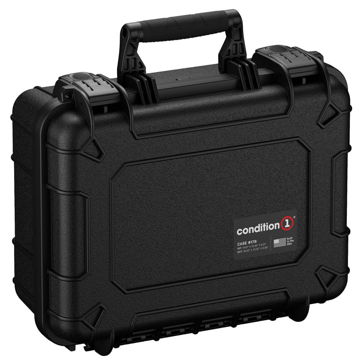 Black Condition 1 #179 waterproof case closed