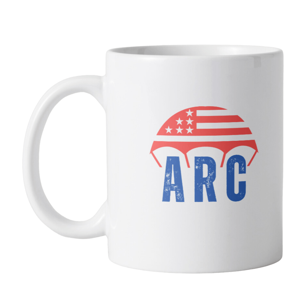 American Flag ARC Alternative Logo 15 Ounce Mug