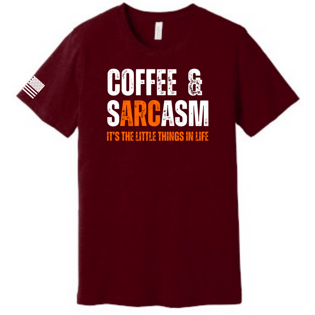 Coffee and Sarcasm T-shirt