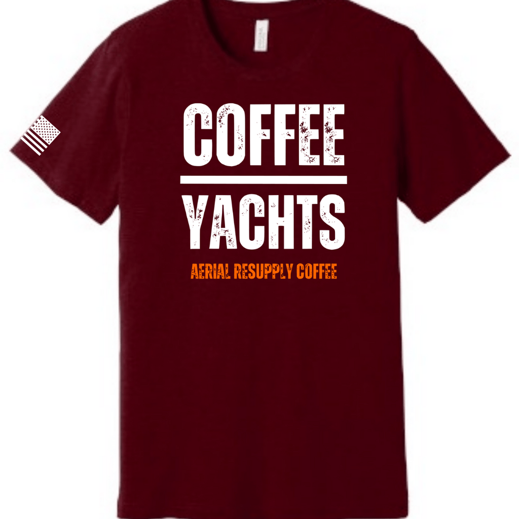 Coffee Over Yachts T-shirt