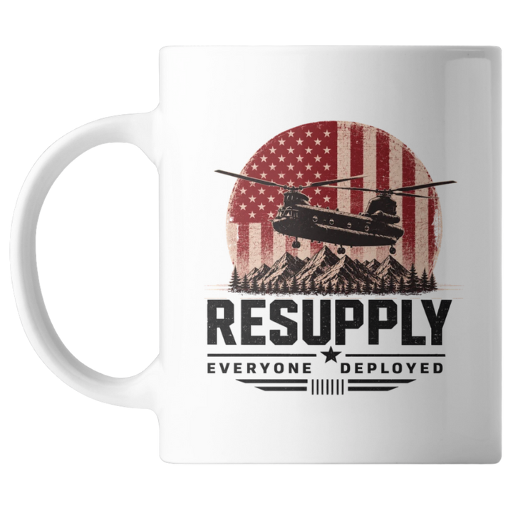 Resupply Everyone Deployed 15 Ounce Mug