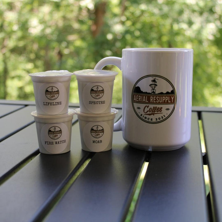 ARC Logo Mug + Coffee Bundle - Aerial Resupply Coffee