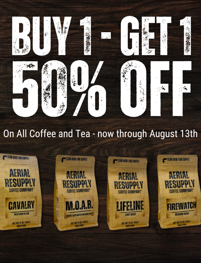 buy 1 get 1 free at aerial resupply coffee mobile