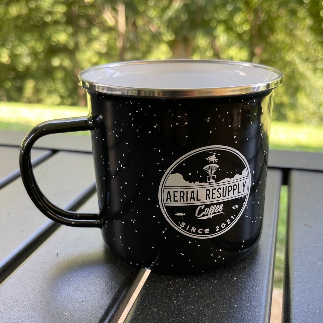 Aerial Resupply Coffee Campfire Mug - Aerial Resupply Coffee